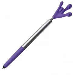 Długopis plastikowy touch pen Smile Hand CrisMa KARINA / Fioletowy 1341512