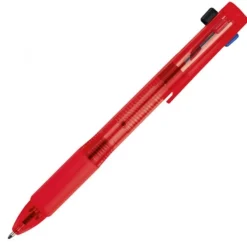 Długopis plastikowy 4w1 NEAPEL / Czerwony 078905