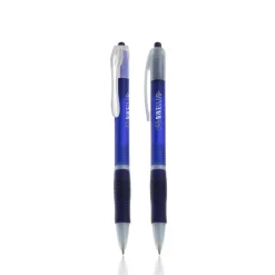 Długopis plastikowy z ergonomicznym uchwytem / Priny / Granatowy IP13132765
