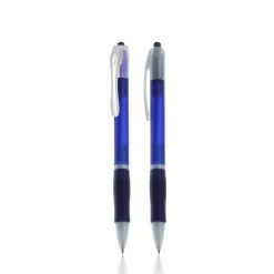 Długopis plastikowy z ergonomicznym uchwytem / Priny / Granatowy IP13132765