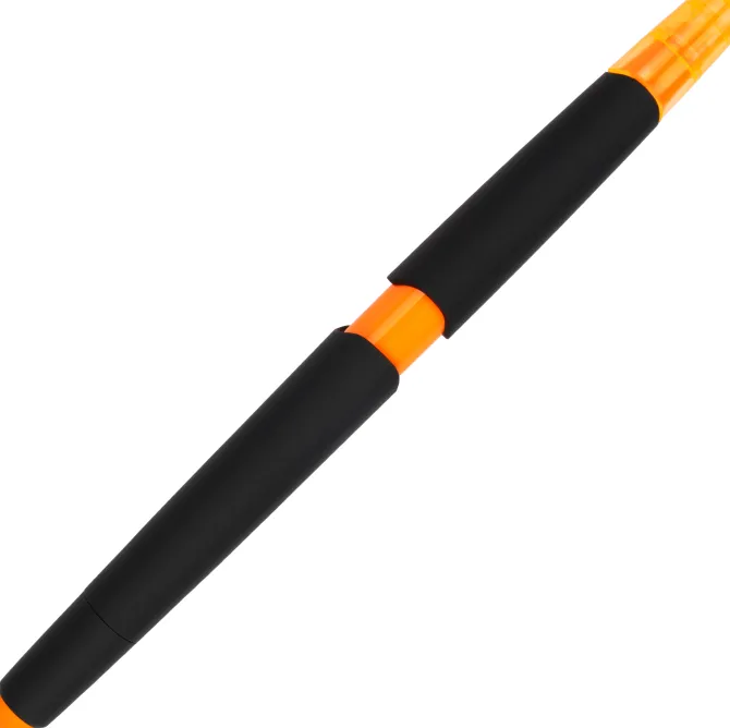 Długopis plastikowy z zakreślaczem touch pen EMMETT / Pomarańczowy 1096510