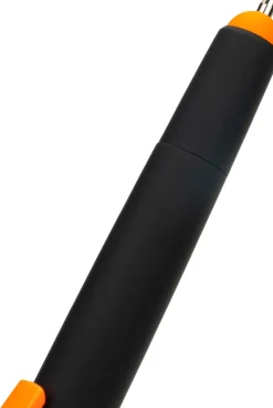 Długopis plastikowy z zakreślaczem touch pen EMMETT / Pomarańczowy 1096510