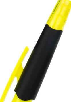 Długopis plastikowy z zakreślaczem touch pen EMMETT / żółty 1096508