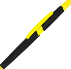 Długopis plastikowy z zakreślaczem touch pen EMMETT / żółty 1096508