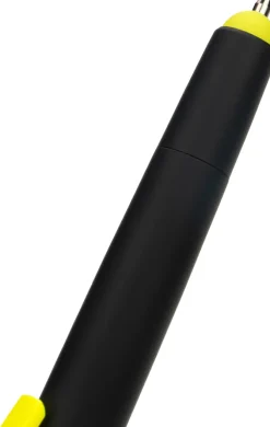 Długopis plastikowy z zakreślaczem touch pen EMMETT / żółty 1096508