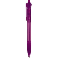 Długopis przeźroczysty Cosmo / Transparentny / purpurowy LT87624-N0472