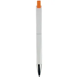 Długopis RIva w mocnym kolorze / Biały / niebieski LT80835-N0111