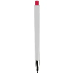 Długopis RIva w mocnym kolorze / Biały / czerwony LT80835-N0121