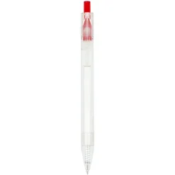 Długopis R-PET / Transparentny / czerwony LT80562-N0421