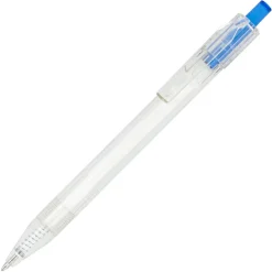 Długopis R-PET / Transparentny / niebieski LT80562-N0411