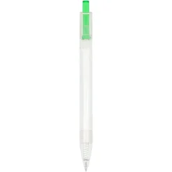 Długopis R-PET / Transparentny / zielony LT80562-N0431