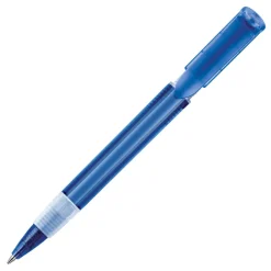 Długopis S40 Grip przejrzysty / Transparentny / ciemnoniebieski LT87527-N0410