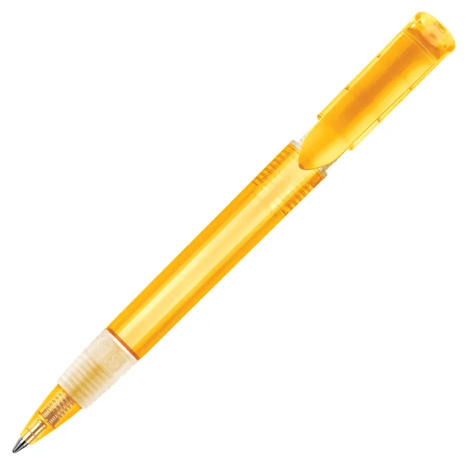 Długopis S40 Grip przejrzysty / Transparentny / żółty LT87527-N0441