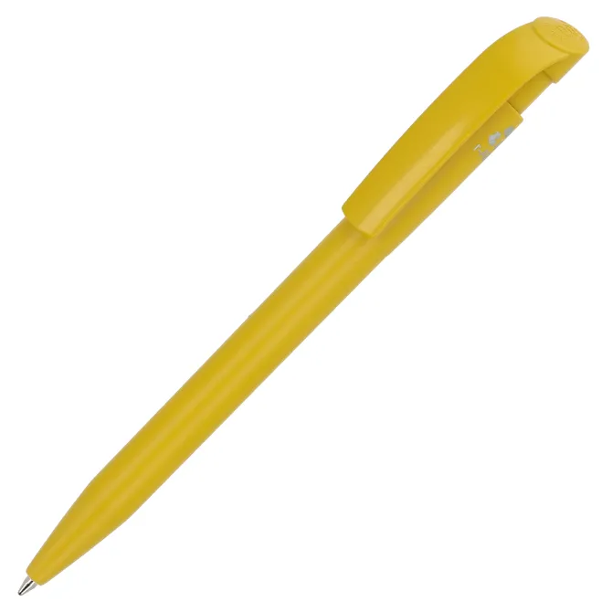 Długopis S45 recycled nieprzezroczysty / Ciemnożółty LT87551-N0040