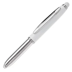 Długopis Stylus Shine+rysik / Biały LT87794-N0001
