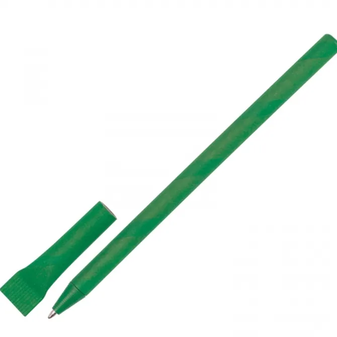 Długopis tekturowy z recyklingu DIEGO / Niebieski 1086604