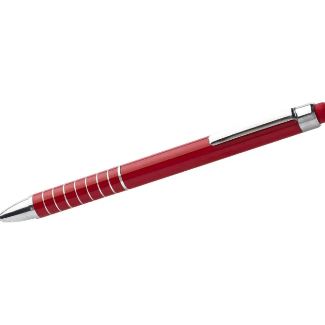 Długopis, touch pen / Czerwony V1657-05