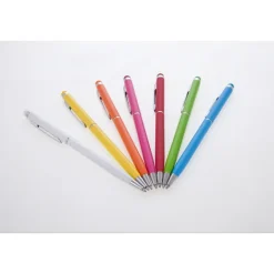 Długopis, touch pen | Dennis / Jasnozielony V1637-10