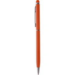 Długopis, touch pen | Dennis / Pomarańczowy V1637-07