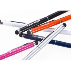 Długopis, touch pen | Irin / Biały V1537-02