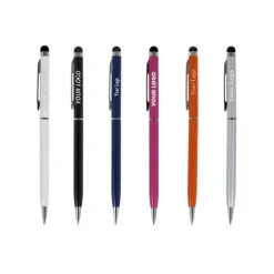 Długopis, touch pen | Irin / Czarny V1537-03
