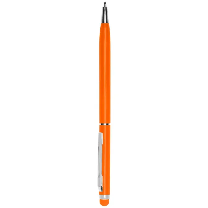 Długopis, touch pen | Raymond / Pomarańczowy V1660-07