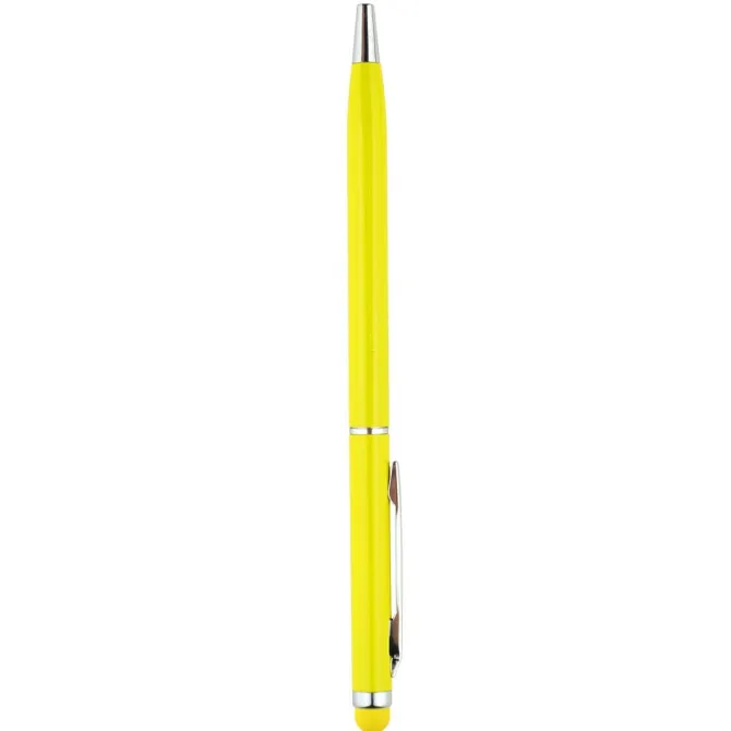 Długopis, touch pen | Raymond / żółty V1660-08