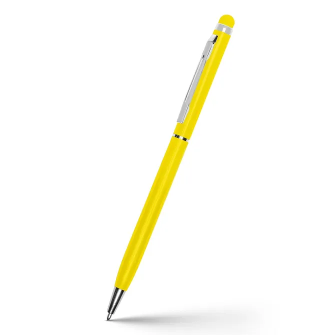Długopis, touch pen | Raymond / żółty V1660-08