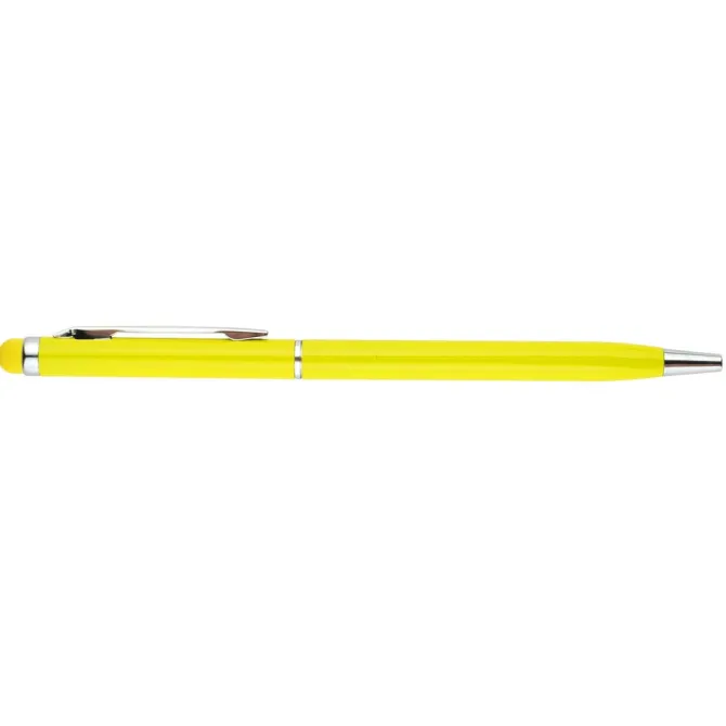 Długopis, touch pen | Raymond / żółty V1660-08