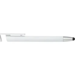 Długopis, touch pen, stojak na telefon / żółty V1753-08