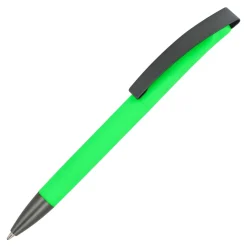 Długopis Vegas z metalowym klipsem Softtouch / Jasnozielony LT87893-N0032