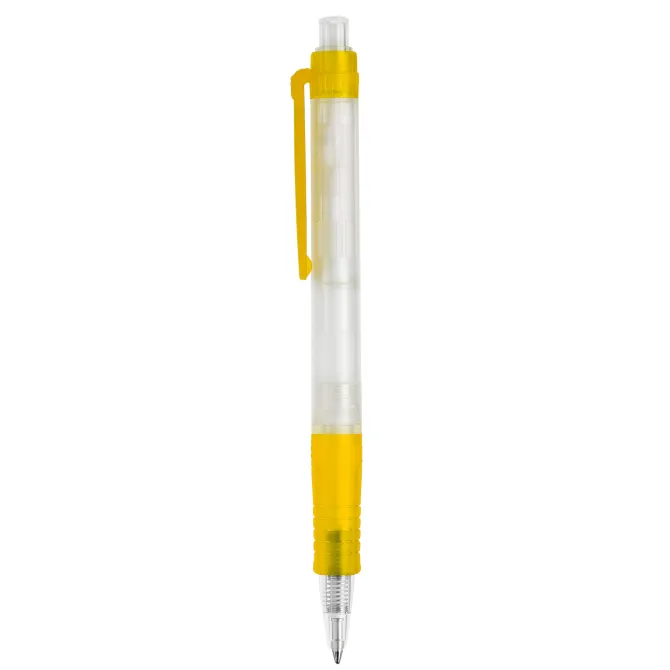 Długopis Vegetal Pen Clear przejrzysty / Ecru / żółty LT87540-N5441