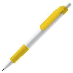 Długopis Vegetal Pen jednolity  / Biały / żółty LT87541-N0141