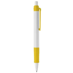 Długopis Vegetal Pen jednolity  / Biały / żółty LT87541-N0141