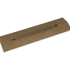 Długopis wieczny aluminiowy z miarką HALMSTAD / Szary 366307