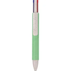 Długopis, wielokolorowy wkład / Zielony VA444-06