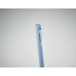 Długopis wykręcany słoma/ABS / Baby Blue MO2449-66