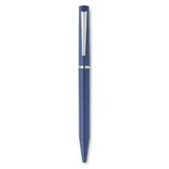 Długopis wykręcany słoma/ABS / Niebieski MO2449-04