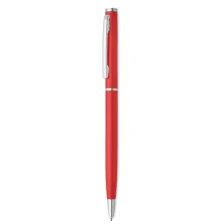 Długopis z aluminium recykling / Czerwony MO3139-05
