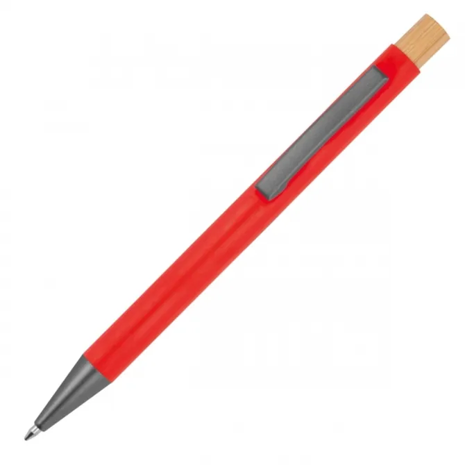 Długopis z aluminium z recyklingu ROSARIO / Czerwony 1517805