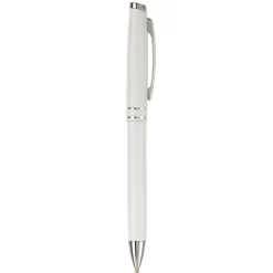 Długopis z dwoma paskami / Biały LT87863-N0001
