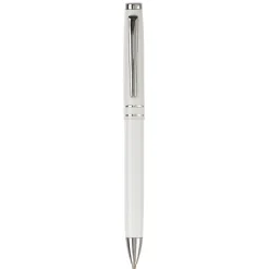 Długopis z dwoma paskami / Biały LT87863-N0001
