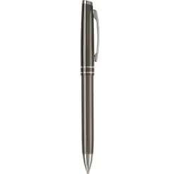 Długopis z dwoma paskami / Ciemnoniebieski LT87863-N0010