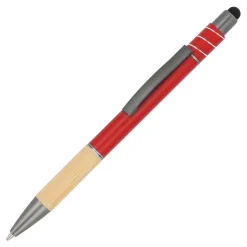 Długopis z fidget spinnerem / Czerwony LT87924-N0021
