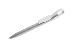 Długopis z kablem USB CHARGE / Szary 19638-14