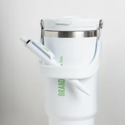 Długopis z recyklingowanego ABS / Penley / Biały IP13152200