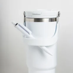 Długopis z recyklingowanego ABS / Penley / Biały IP13152200