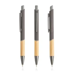 Długopis z recyklingowanego aluminium / Balur / Biały IP13158900