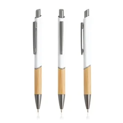 Długopis z recyklingowanego aluminium / Balur / Biały IP13158900