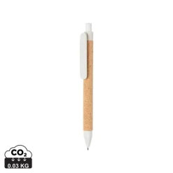 Długopis z recyklingu / Biały P610.983